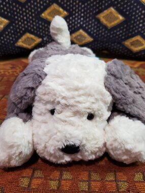 Authentic Jellycat Tumblie Sheep Dog Sold Out NWT 14"